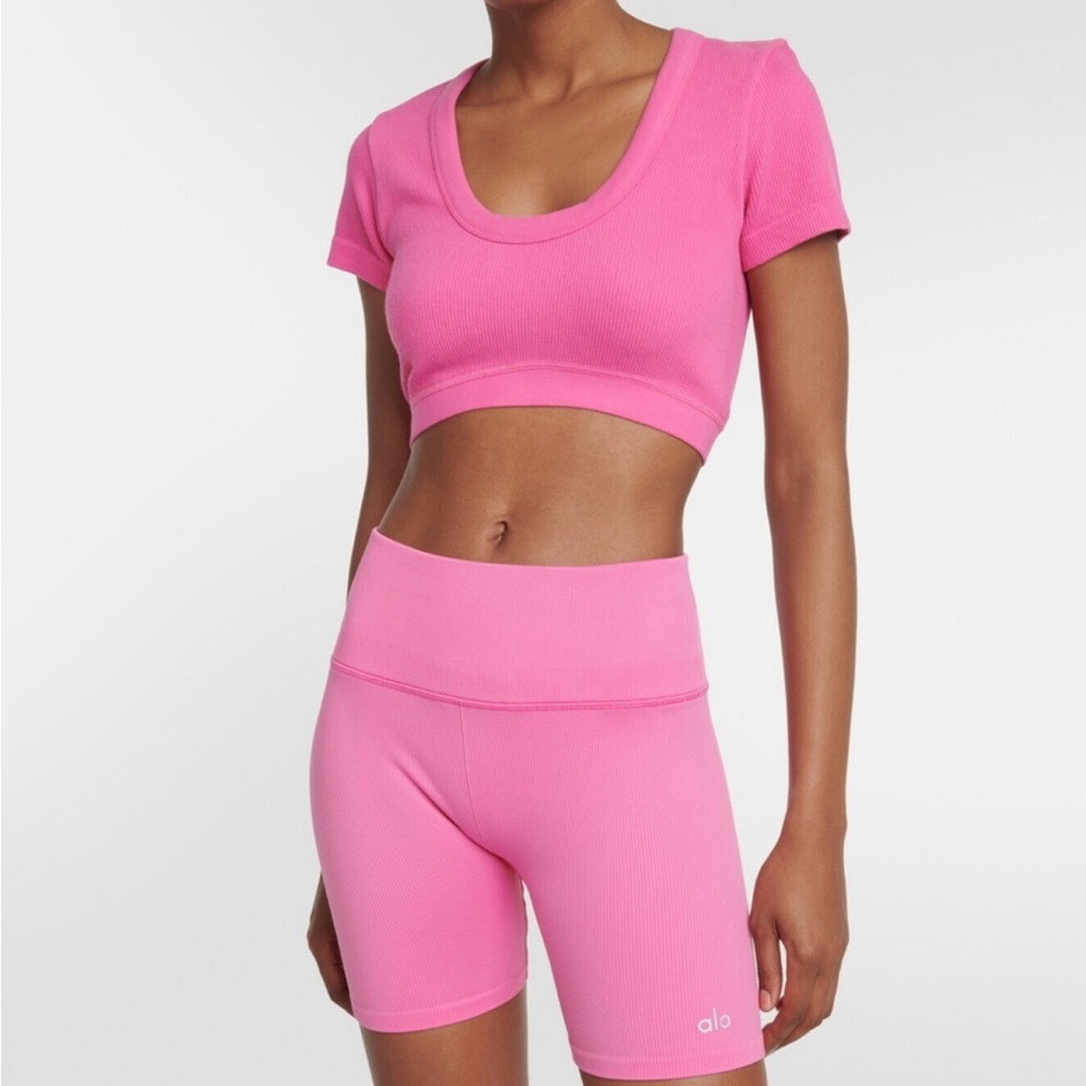 ALO Seamless Ribbed Favorite Short